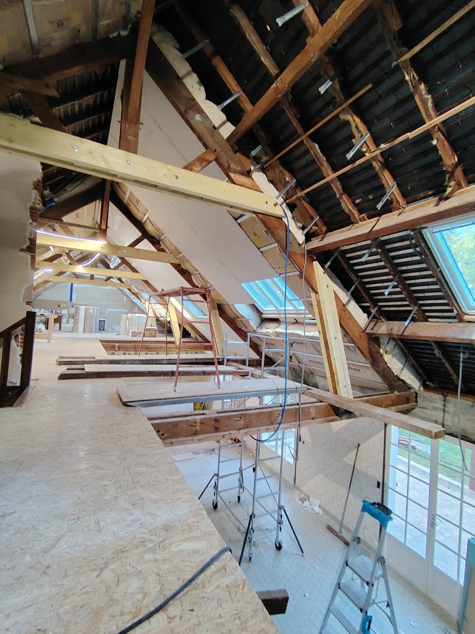 Combles avant travaux
